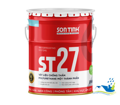 ST27-Polyurethane vật liệu chống thấm đàn hồi cao.