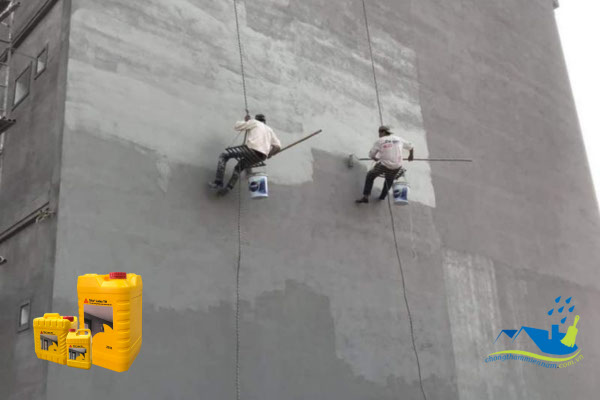 chống thấm tường bằng sikalatex TH