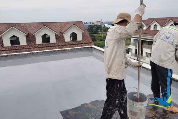 chống thấm sân thượng bằng quicseal 165 tại thủ đức, tphcm