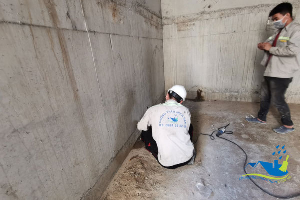 chống thấm tầng hầm tại Đồng Nai