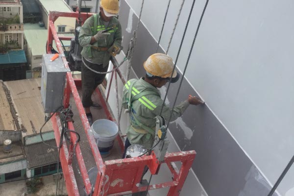 chống thấm tường khách sạn ở Vũng Tàu