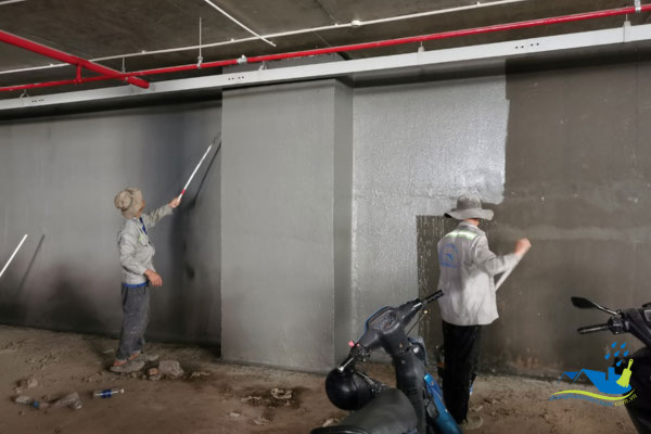 Chống thấm tầng hầm bằng sika