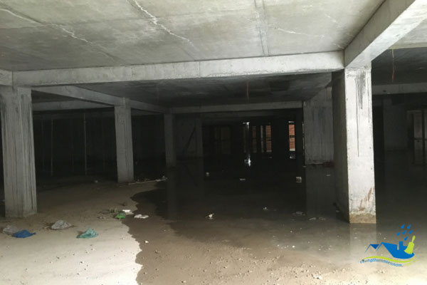 hậu quả tầng hầm bị thấm nước tphcm