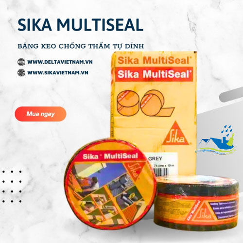 băng keo chống dột mái tôn Sika Multiseal