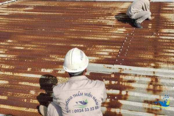 Khảo sát chống dột mái tôn