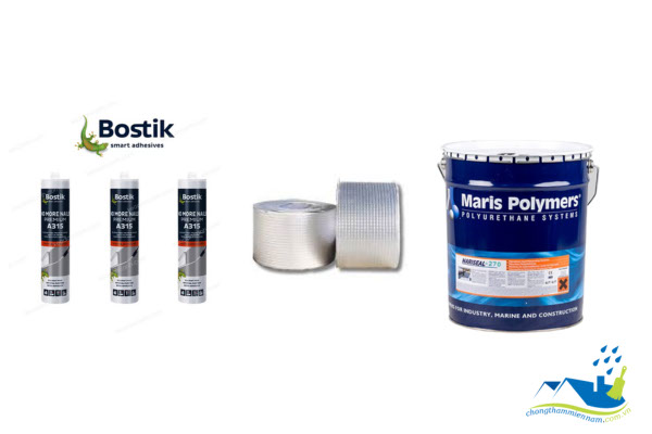 các loiaj keo chống dột mái tôn