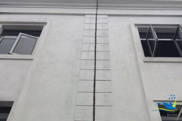 Xử lý khe lún giữa 2 nhà liền kề tại TPHCM