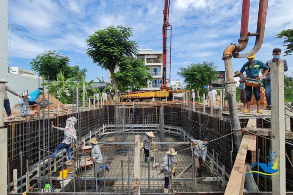 Thi công tầng hầm nhà tại TPHCM